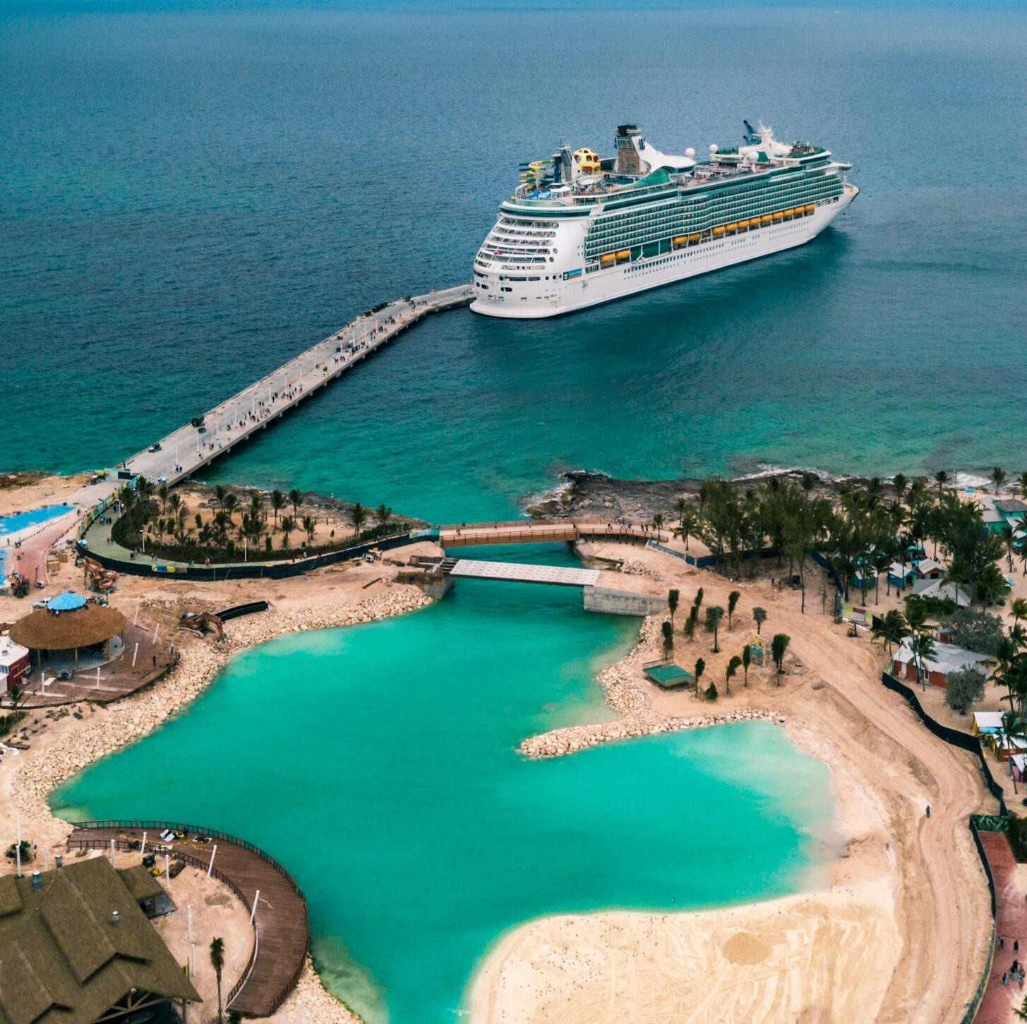 Come sail away! The perks of a cruise line's private island